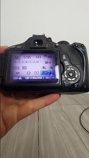 How to Use RAW & JPEG Photo Formats at the Same Time on Canon 600D #shorts #canon600d #raw #jpeg