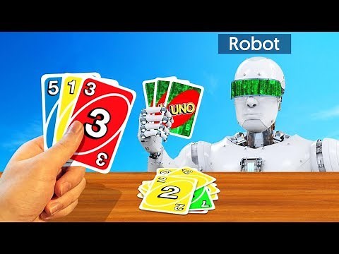 We Played UNO Against A ROBOT! (Hacker)