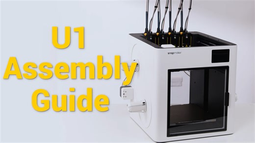 8.1K views · 65 reactions | U1 Video Guide: Machine #Unboxing & #Assembly This step-by-step video walks you through unboxing, installing feeders & toolheads, and connecting all the cables. ⚡️ ⏱️ Time: ~55 minutes (Unboxing + Assembly) ⚠️ Video shows a pre-release unit. Final product may vary.  LAST 24 HOURS! ONLY $799!  Back #SnapmakerU1 on #Kickstarter: https://bit.ly/45H5Q02 #Snapmaker #3dprinter #3dprinting #guide #tutorials | Snapmaker | Facebook
