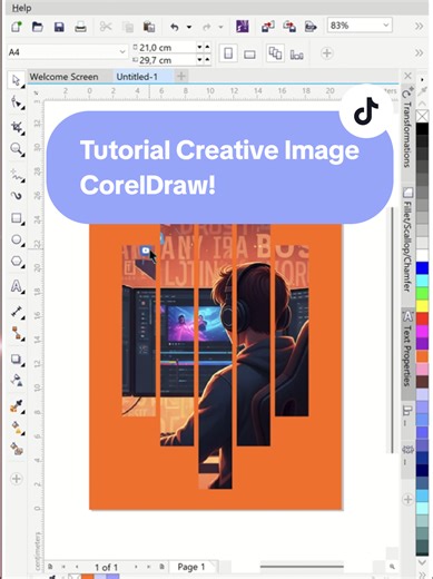 Tutorial coreldraw digiyal image, #tutorialcorel #tutorial #desain #coreldraw #desaingrafis