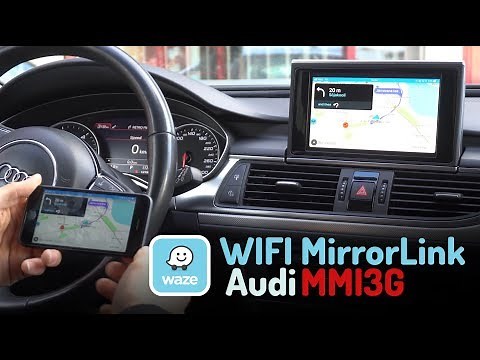 Wifi MirrorLink Audi MMI3G