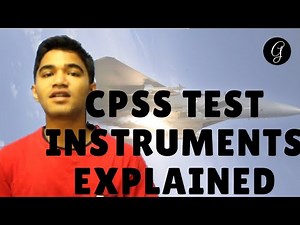 #1 CPSS Test|All Instruments Explained|Selection Guaranteed!!