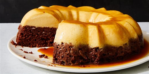 Two-Layer Chocoflan Cake Is Total Magic