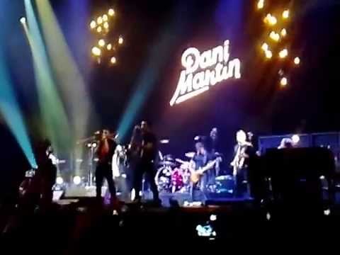 Emocional Dani Martin 23 mayo 2014 Concierto Madrid Palacio Deportes