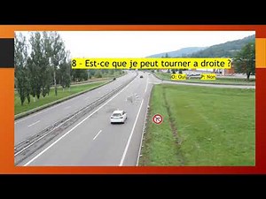 Code de la route facile : Test gratuit avec correction # 1