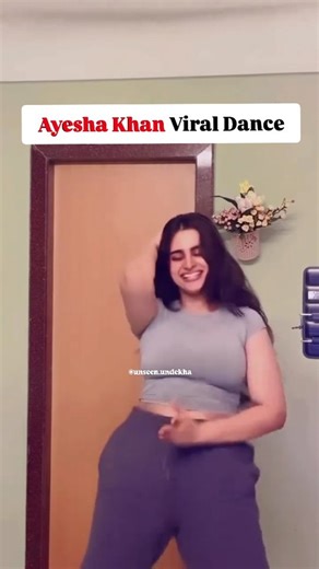 Unseen Undekha on Instagram: "Ayesha Khan viral dance video . . . #ayeshakhan #dancereels #unseenundekha #instagramreels #viralreels #abhishekkumar #munawar #elvish #ankitalokhande #ishamalviya"