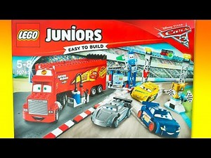 Disney Cars 3 Lego Juniors Florida 500 Final Race Fabulous Lightning McQueen 10745 Toy Review