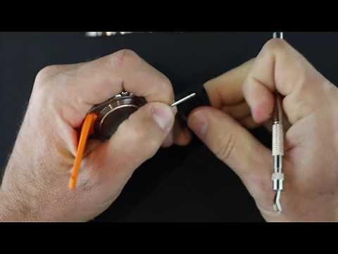 How To Install A Rubber B Orange Strap on a Rolex Explorer II 216570