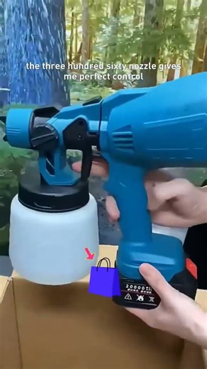 Portable Paint Sprayer – Easy Home Painting Tool #paintsprayer #diy #shorts
