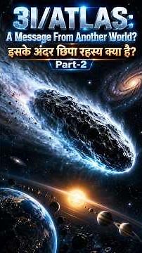 3I/ATLAS: A Message From Another World? | दूसरी दुनिया का संदेश? | Part 2 | #3iatlas #sciencefacts