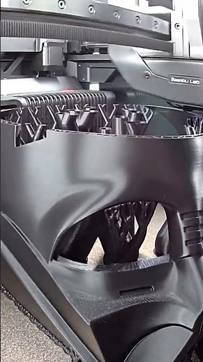 Darth Vader Helmet Cosplay project 3D print timelapse. #3dprinting #h2d #3dprinted #starwars