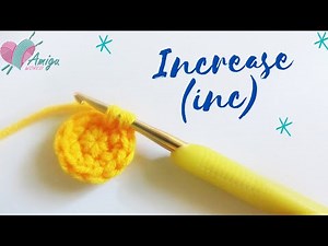 #073 | How to crochet INCREASE (INC) | Tips for beginners | Stitch Guide | Free Pattern | AmiguWorld