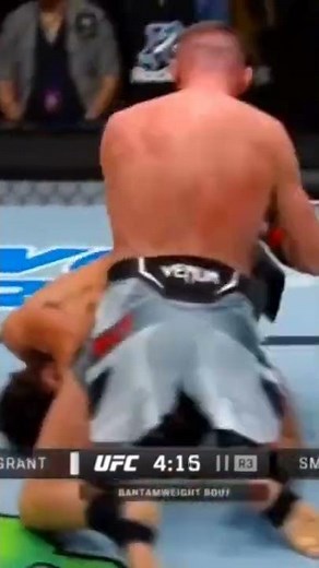 Davey Grant knock out Louis Smolka #ufc #ufcshorts #ufcfightnight