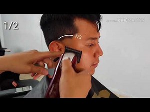 Como hacer un corte "taper fade" | como cortar la parte de arriba | como moldear | camuflaje capilar