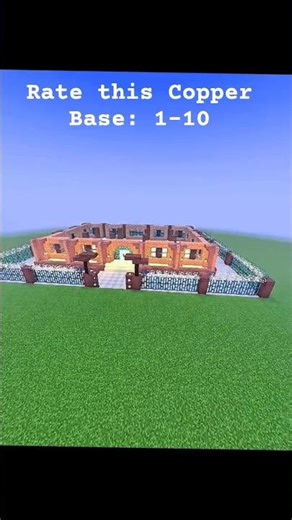 Minecraft Copper Base Showcase (Satisfying Build) #minecraft