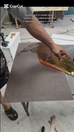 application of contacts on furniture