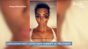 Kim Kardashian Shares Selfie Showing Her Battle with Psoriasis - and How She Treats It