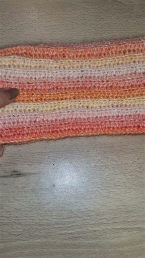 Résultat demi-bride en brin arrière ✨ #crochet #crocheting #handmade #diy #shorts #knitting #tricot