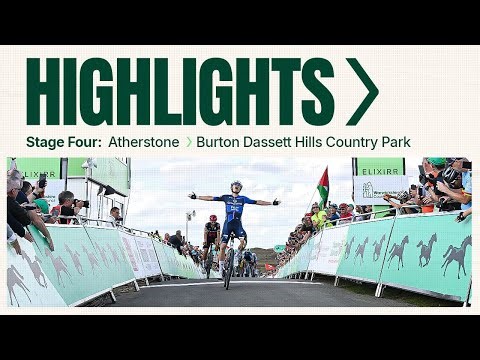 Fighting up the hills! | 2025 Lloyds Tour of Britain Men Stage Four Highlights