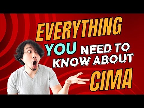 Everything you need to know about CIMA!
