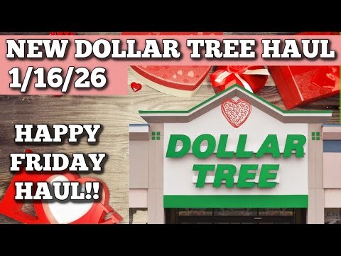 NEW DOLLAR TREE HAUL 1/16/26 NEW ITEMS
