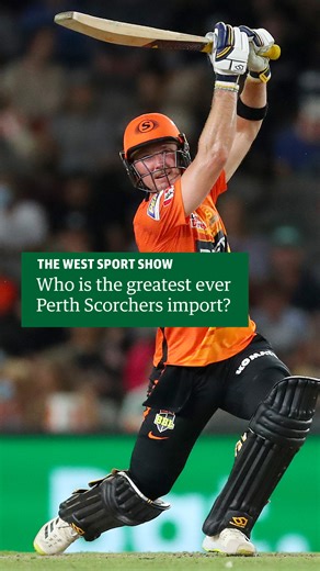 All-rounder Aaron Hardie reveals two of his favourite knocks by a Perth Scorchers import in the Big Bash League. | The West Australian Sport