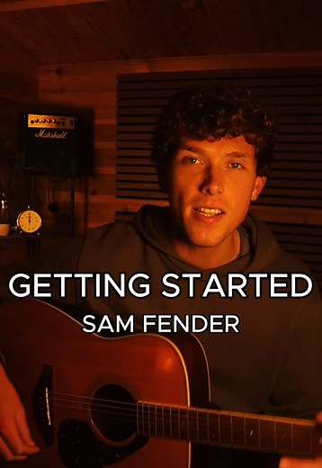 Getting Started - Sam Fender | Easy Acoustic Guitar Tutorial 🎸 #samfender #guitarlesson #guitarforbeginners #learnguitar #beginnerguitar