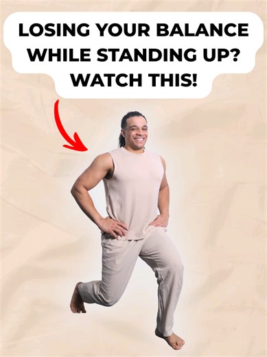 Losing your balance when standing up? These simple movements can help you build more strength, stability, and confidence getting up from a chair.