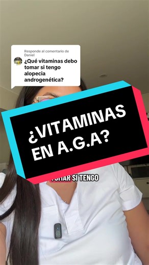 Vitaminas para la alopecia androgenética: ¿Cuáles tomar?