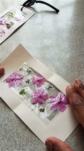 DIY flower book mark 🌺#shorts #diy #art