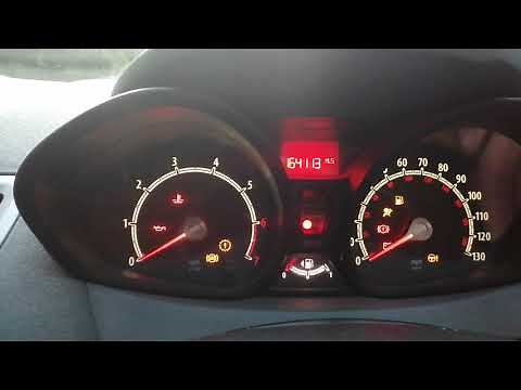 POWERTRAIN FAULT 2009 FORD FIESTA 1.25