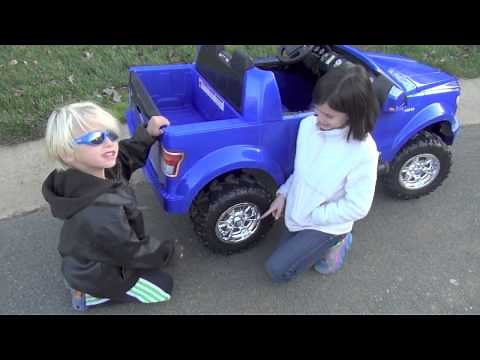 Fisher Price Ford F150 POWER WHEELS Review