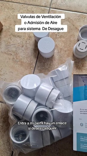 Valvulas de Ventilación y Admisión de Aire para Sistema de Desagüe