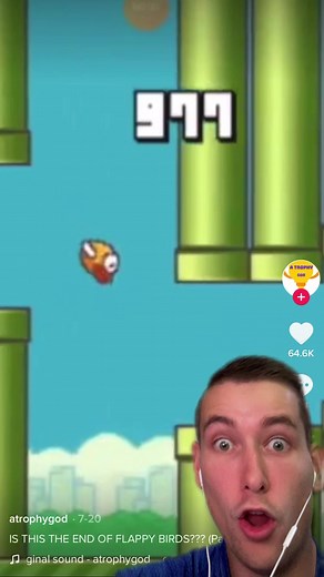 Reaching 100 Levels in Flappy Bird: Grandpa Michael's Epic Journey