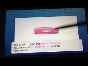 Wii Party U - Sketchy Situation (Gamepad View)