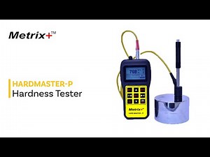 Metrix+ Portable Leeb Hardness Tester Hardmaster-P | Full Operation Video