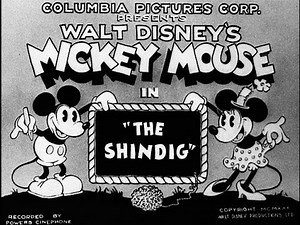 The Shindig (1930) Mickey Mouse and Minnie Mouse