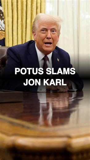 37K views · 24K reactions | @POTUS slams Jonathan Karl, “You’re not a wonderful person. Frankly, you’re a terrible reporter. You know it and so do I.” | America's Voice News | Facebook