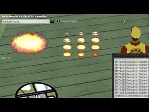 MTA:SA - Sprite animation lib by 50p