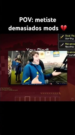 I put too many mods on the server lol #minecraft #memes #horror #humor