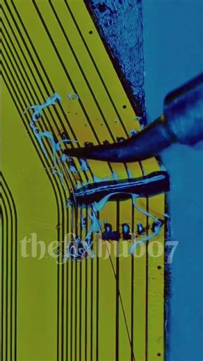 How to Repair a Broken Ribbon Cable | Step-by-Step Micro Repair #mobilerepairing#electronics