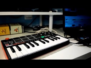 Making a EAST COAST HIP HOP beat with Akai MPK Mini MK2 Ep26