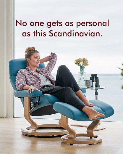 The luxurious Consul recliner by Stressless, now at a Special Price