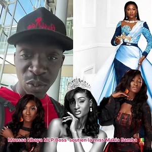 48K views · 4.7K reactions | Merci  à Moussa M’Baye MLP boss du groupe DEGG J FORCE 3 pour son message de soutien à Miss Makia Bamba ❤️ Force à la Guinée  | Miss Guinee officiel | Facebook