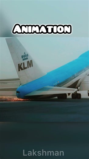 The Tenerife Disaster 🕊️ animation 😊 vs real life 😱| worst crash in aviation #shorts #aviation