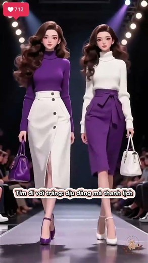 Cách Phối Màu Quần Áo Da Sáng Dáng Đẹp