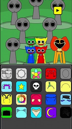 44 sprunki for 1 click shut them all up🤯#incrediboxsprunki #increasesusbcribers #incredibox #sprunk