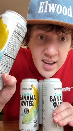 TyBott on Instagram: "TRYING BANANA WATER"