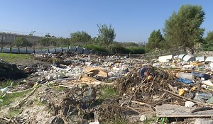 Border trash boom stops 20 tons of trash, debris from entering US in one hour