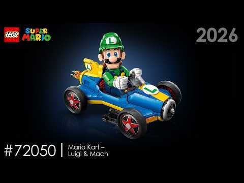LEGO Super Mario - Mario Kart – Luigi & Mach 72050